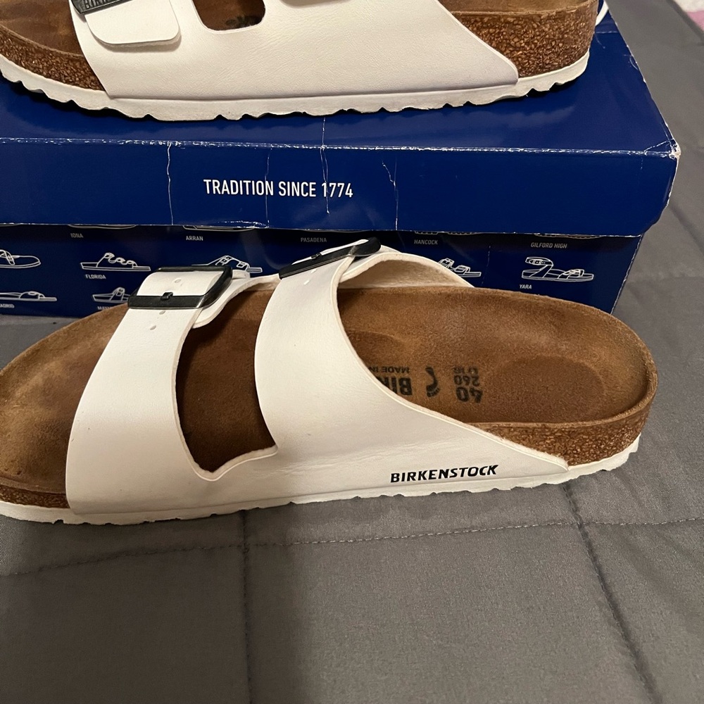 Birkenstock Sandals.  Hardly worn and look like new.